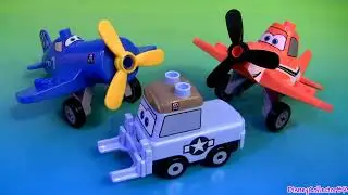LEGO Duplo Planes Skipper Flight School 10511 Disney Airplanes Dusty Sparky World A