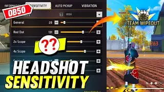Sensitivity Setting After Ob50 Update | Free Fire Setting 
