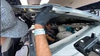 2019 Ford Expedition roof glass ( rear ) replacement.