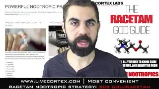 The most convenient Racetam strategy: Sublingual Coluracetam