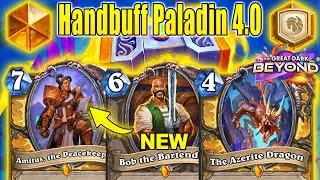 NEW 88% Winrate Best Excavate Handbuff Paladin 4.0 To Craft At The Great Dark Beyond | Hearthstone