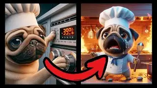 Pug goes up in flames ❤ #story #cute #funny