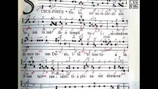 Introit: Suscepimus Deus - Graduale Triplex