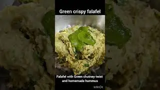 #greencrispyfalafel#crispyfalafel#falafel#greenfalafel#chickpeaskebabs#garbanzoBeans#lebaneseCuisine
