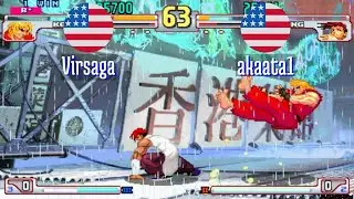 FT5 @sfiii3nr1: Virsaga (US) vs akaata1 (US) [SF III 3rd Strike sfiii sf3 Fightcade] Jan 14