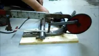 Iron Mike Jr  Power Hacksaw first use
