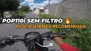 ATRASADO NAS ENTREGAS DE POP110i SEM O FILTRO 🔥