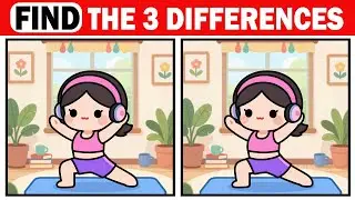 Find The Difference, Brain Hunt Three Changes | Only Genius Find Puzzles | Puzzle Game Challenge#35