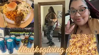 Thanksgiving Vlog🦃🤎 | Fun w/ Family &  @buckstv.youtube  😎🥃 | WFH unboxing + Store |  @lottaafoes