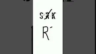 SRK name logo design 😎 comment your name #logodesign #art #logoart #trending #shorts