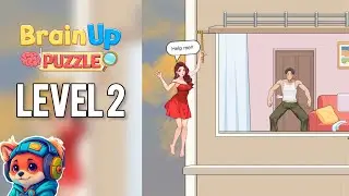 Brain Up Drama Puzzle &ndash; Level 2 help the girl get down to the first floor Walkthrough Solutions