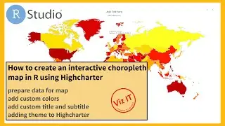 Data Visualization  | Geo-spatial | How to create interactive choropleth map in R using Highcharter