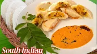 #South Indian stuffing idli recipe#😋🌮🌯