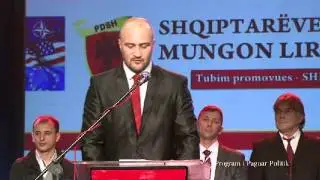 Promovimi i kandidat&euml;ve n&euml; Shkup - Fjalimi i kandidatit t&euml; PDSH-s&euml; p&euml;r &Ccedil;airin Muhamed Tha&ccedil;i
