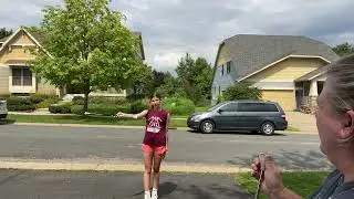 Baton Twirling - roll combination with elbow wrist roll and wrist elbow roll.