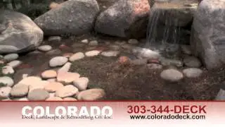Colorado Deck and Landscape