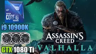 Assassin's Creed Valhalla - GTX 1080 Ti + i9 10900K - 1080p, 1440p & 4K - Ultra High Settings