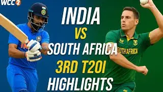 INDIA vs SOUTH AFRICA 🔥 3rd T20I Highlights😳 | WCC2 Gameplay | 🥵Thriller Match