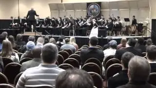Providence High School Wind Ensemble at the 2013 NC Bandmasters Association on November 11