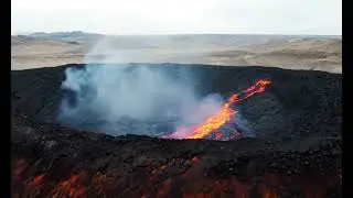 Free HD Volcano Crater Footage | Stunning & Copyright-Free Clips. Created by AI