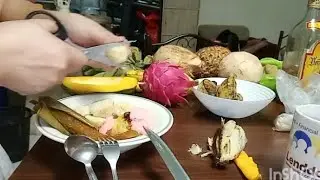 BUDBOD CASSAVA BOILED BANANA PAPAYA PUTOCHEESE PUTOCASSAVA