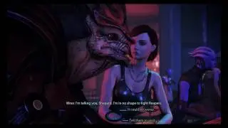 Mass Effect 3 - Meeting Wrex at the bar (Citadel DLC)
