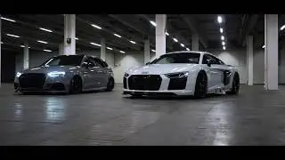 AUDI POWER R8 BiTurbo & RS3      Skeler - Onsra
