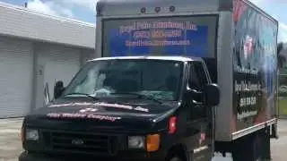 Commercial Box Truck Vinyl Vehicle Wrap Lake Worth Florida