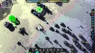 Planetary Annihilation : Free For All Combat | 5 Players [Gameplay/Alpha]