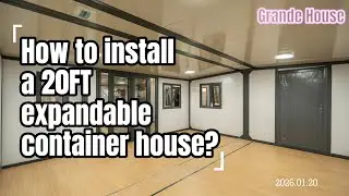 The Ultimate 1-Hour DIY: 20ft Expandable Container House Installation Guide