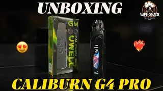 UNBOXING CALIBURN G4 PRO | #unboxing #vapingcommunity #techreview #vapelifestyle #vapeshack #pods 