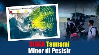 🔴WARGA WASPADA Tsunami Minor sempat Terdeteksi di Pesisir indonesia, BMKG Gas Siaga