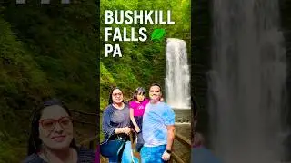 #BushkillFalls, PA 🌿 | Niagara of Pennsylvania | #PoconoMountains Travel Short #Waterfalls