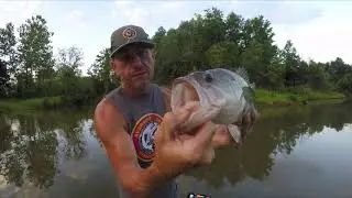 Bass Baits that work after two days of summertime rain