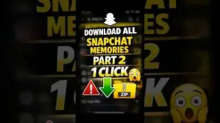 I Downloaded 1000s of Snapchat Memories in ONE Click