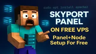 Free 24/7 Skyport Panel + Node Setup | FOR FREE | NEW 2025 | Step By Step Tutorial
