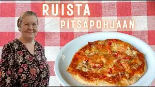 Pizza ruistaikinapohjalla