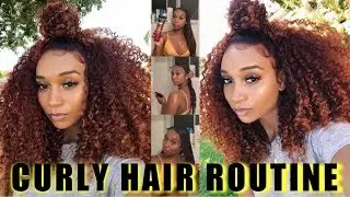 UPDATED CURLY HAIR ROUTINE!!!