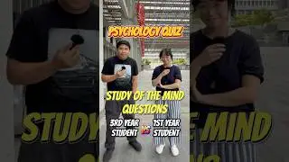 Psychology Quiz 🧠 Psychology students tested their knowledge