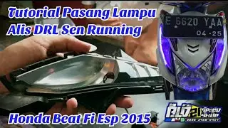 Tutorial on Installing DRL Running Lights on a 2015 Honda Beat Fi Esp, The Results Are Cool and A...