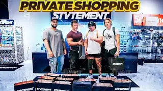 Alex Eubank & The TrenTwins Go Sneaker Shopping at Stvtement