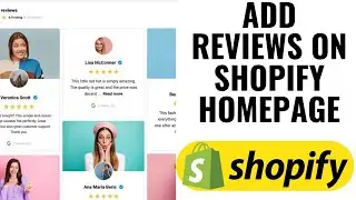 HOW TO ADD REVIEWS ON SHOPIFY HOMEPAGE 2024