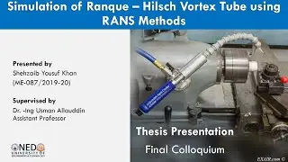 CFD Analysis of Curved Vortex Tube using RANS Equations