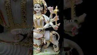 marble Durga statue