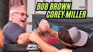 Corey Miller vs Bob Brown at Colorado State 2025 Armwrestling Supermatch