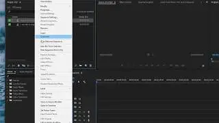 Premiere Pro - Sequences in the source monitor (Very Quick Tutorial)