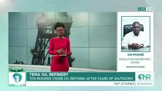 Tema Oil Refinery Resumes Crude Oil Refining After Years of Shutdown