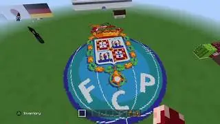 Portuguese Flag 🇵🇹 and FC Porto logo in MINECRAFT!!!