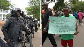 Protests continue in Monrovia amid strong police presence | AFP