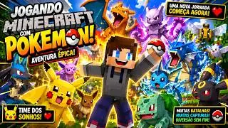 MY FIRST TIME PLAYING COBBLEMON! 🐣 Choosing my starter Pok&eacute;mon! #minecraft